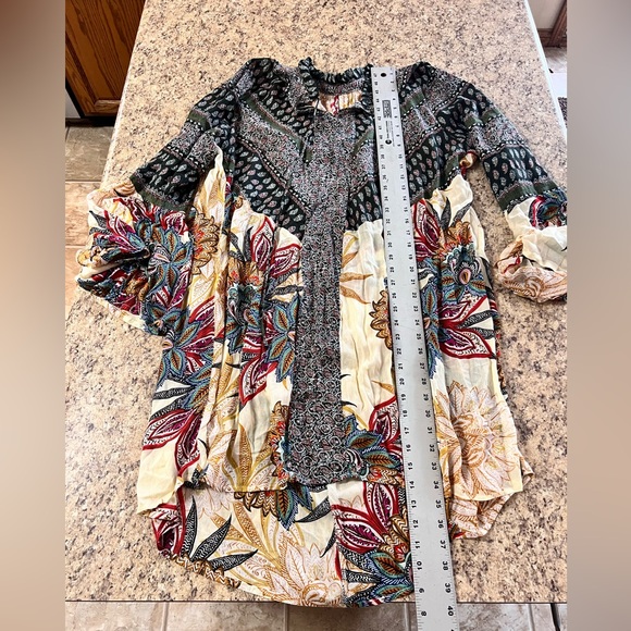 Umgee Dresses & Skirts - NWOT Umgee Boho Floral Patchwork dress Multicolor